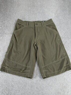 Kuhl Shorts Mens 32 Brown Nylon Lightweight Hiking